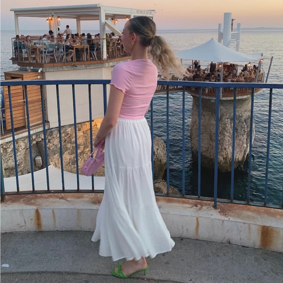 selling this cute pink bolero! (two piece) - Picture 3 of 4